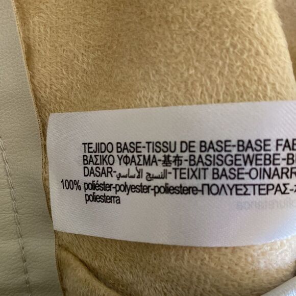 Zara Extra Small Tailored Pant Soft Suede-Like Lining Zipper/button/clasp - Picture 7 of 8